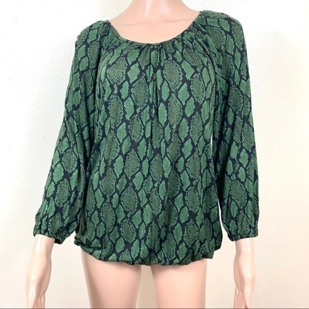Michael Kors Women’s Blouse Green short sleeve S.